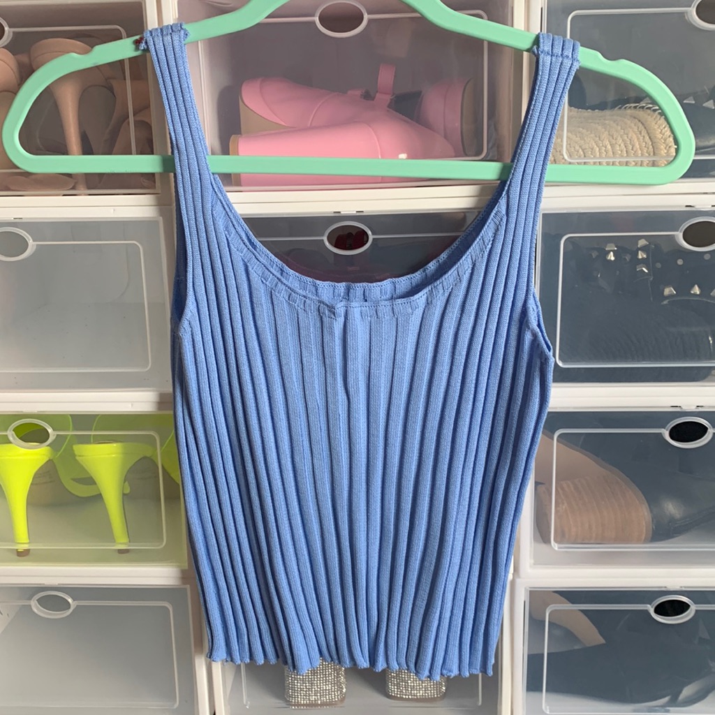 Blue Tank. New.